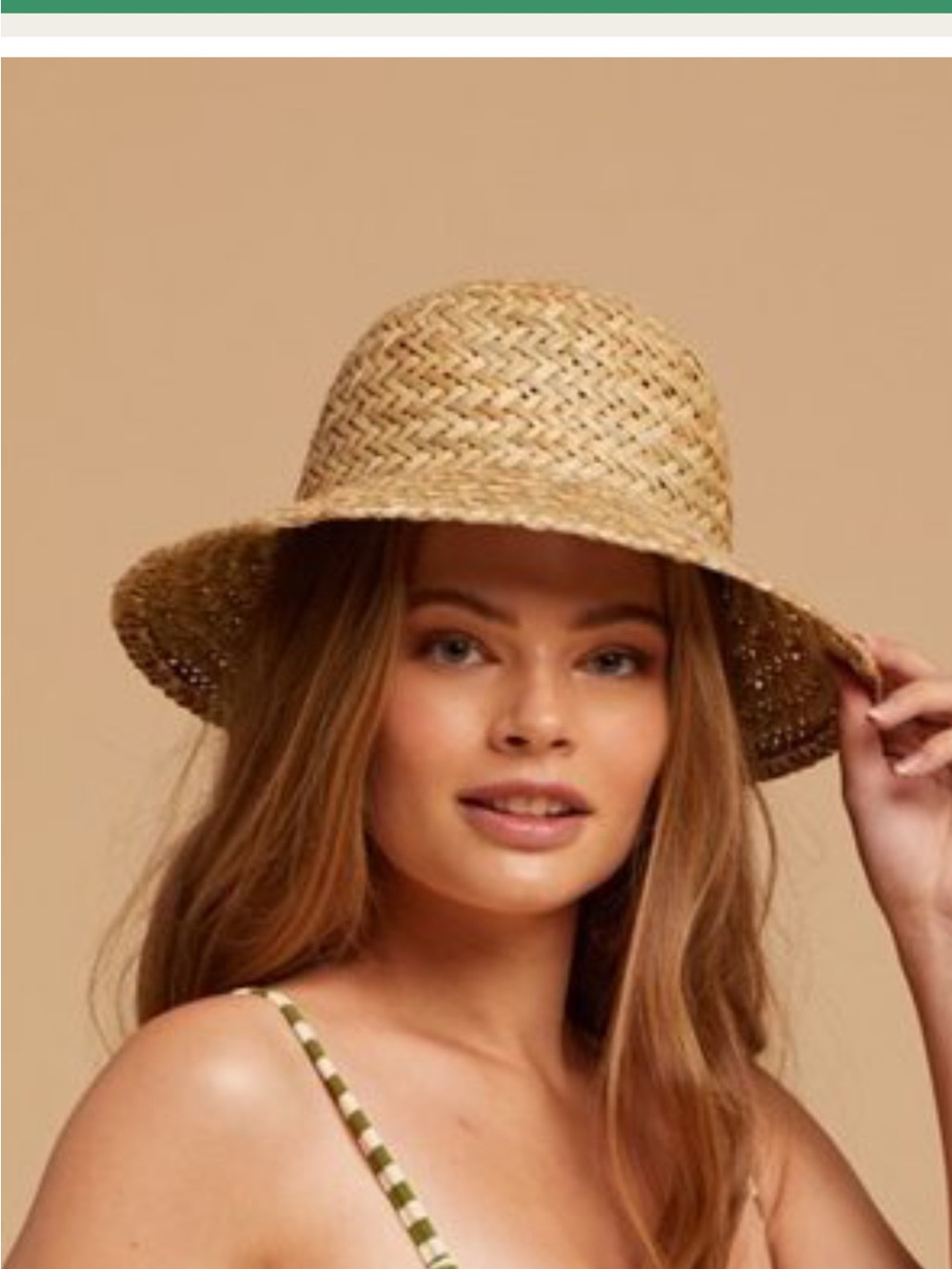 Brixton Kennedy Straw Hat NWOT Women’s Size M